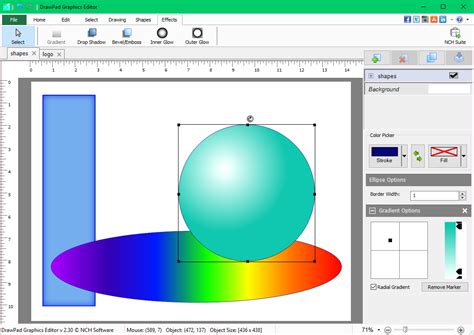 DrawPad Graphic Editing Software Screenshots