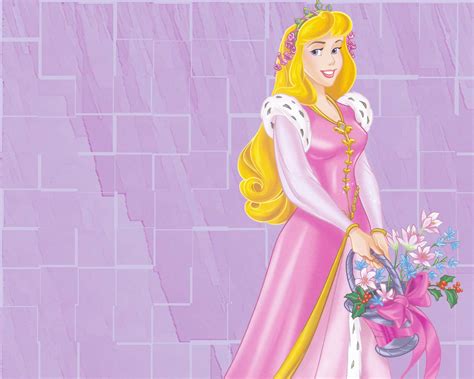 Perfect and Beautifull Disney Princess Aurora Wear Pink Dress