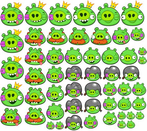 Angry Birds Chrome Pigs by ChinZaPep on DeviantArt