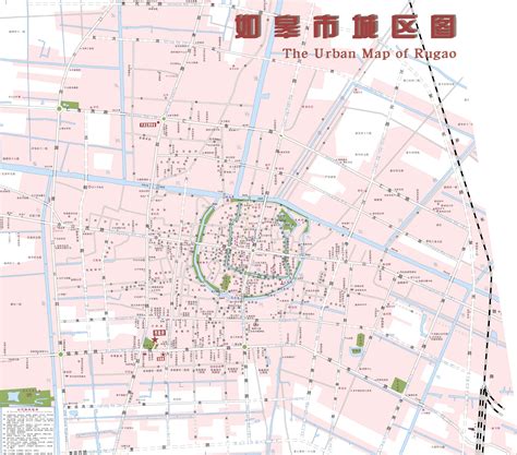 如皋市区地图|如皋市区地图全图高清版大图片|旅途风景图片网|www.visacits.com