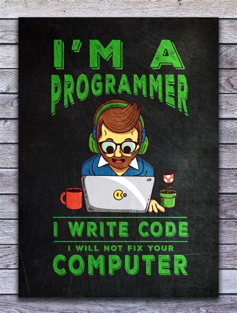 Inspiring Programmer Wall Art