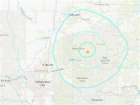 Was there an earthquake in Oklahoma last night? Shaking felt across state