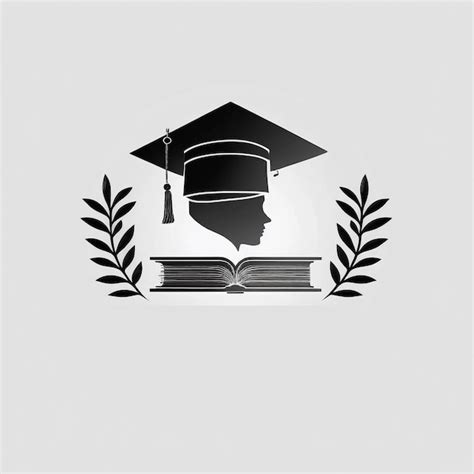 Premium Photo | Graduation Logo Template Design Elements graduation cap ...