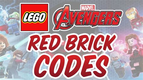 Lego marvel avengers red brick codes - seotthtseo