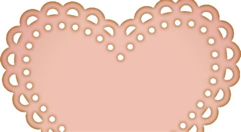 Lace Heart Clip Art - Png Download - Full Size Clipart (#1472085) - PinClipart