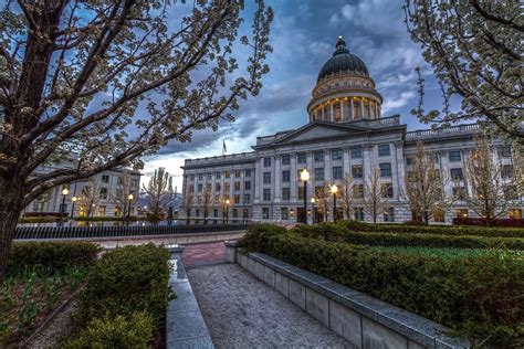 Salt Lake City Utah Capitol Spring Gardens | Clint Losee Photography