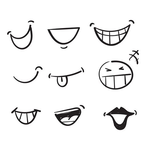 How To Draw Cartoon Smiles