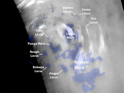 Incredible Pictures Of Lakes On Saturn's Moon Titan - Business Insider