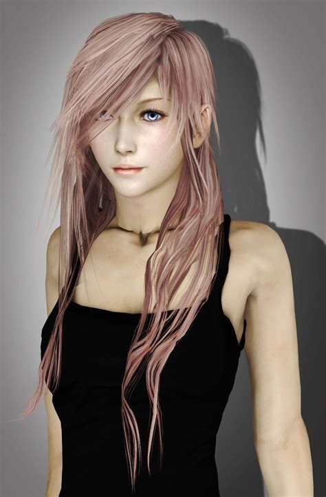 Final Fantasy XIII: Lightning with Long Hair by *NovaCrystallisXIII on ...