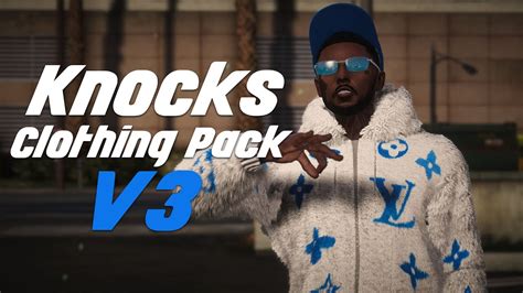 Knocks Clothing Pack V3 | GTA V FiveM Clothing Pack | Best Clothing Pack for GTA RP - YouTube