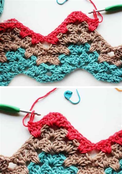 Easy Granny Ripple Crochet Pattern - Easy Crochet