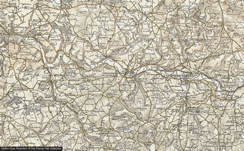 Historic Ordnance Survey Map of Newcastle Emlyn, 1901