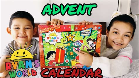 Ryan's World 🌲 Christmas Advent Calender Opening day 1-7 # ...