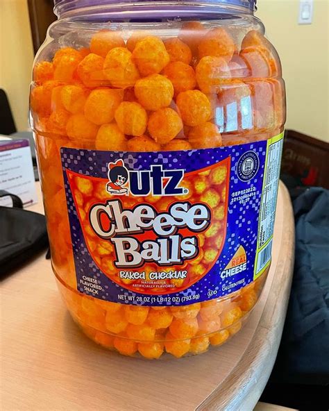 UTZ Cheese Balls - Snack History