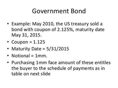 Fixed income bonds