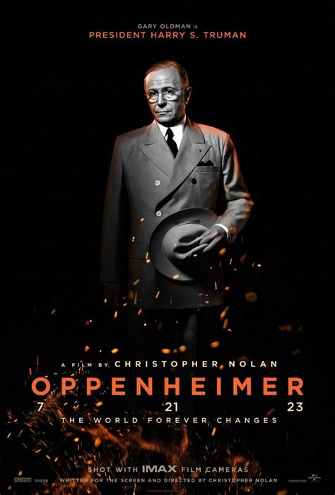 Oppenheimer | Gary oldman, Movie m, Imax