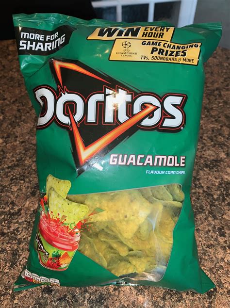 FOODSTUFF FINDS: Fried Green Doritos – Doritos Guacamole Flavour ...