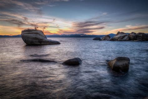 Bonsai Rock against the Sunset Photograph by Rick Strobaugh - Fine Art America