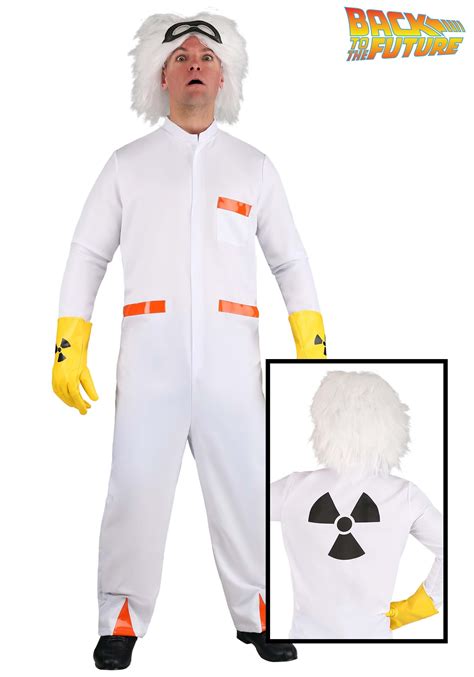 Plus Size Doc Brown BTTF 1 Costume