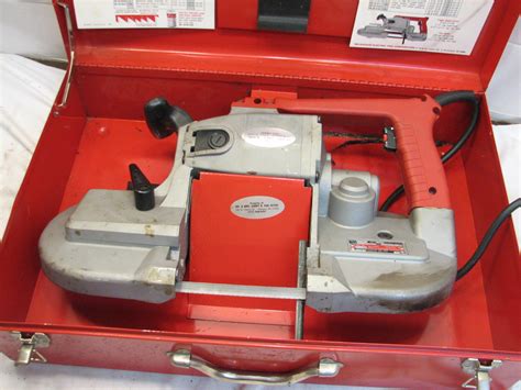 Milwaukee Deep Cut Band Portable Bandsaw Model 6230 Saw Tool w/ Case Heavy Duty | eBay