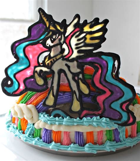 Princess Celestia Cake - Bushel & A Peck