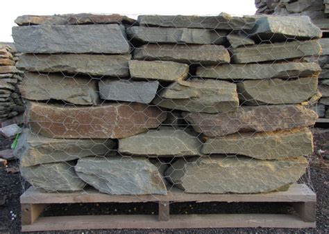 Natural Wall Stone, Dry Stack Walls, Fieldstone, Bluestone