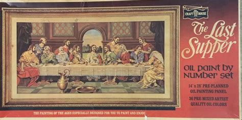 Last Supper 1973 | Paint By Number Museum