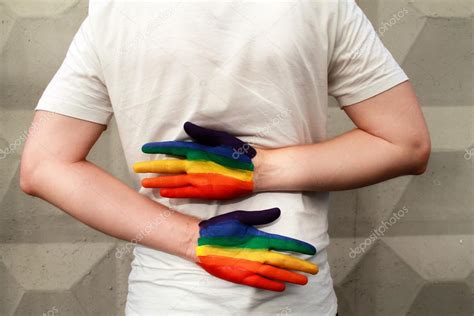 LGBT rainbow hands — Stock Photo © StasEnso #64863819