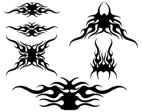 Free Vector | Tribal flames vector design