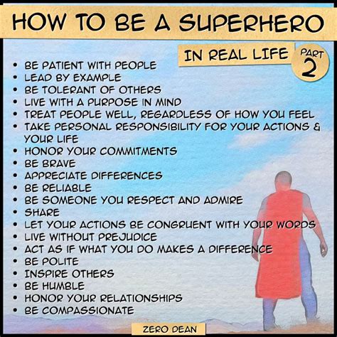 How to be a Superhero in Real Life (Part 2) - Zero Dean