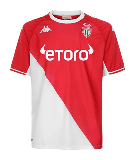 AS Monaco 2021-22 Home Kit