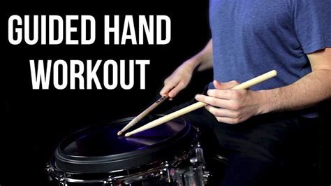 Guided Hand Workout for Drummers | ABBDRUMS.COM | Drum lessons, Hand ...