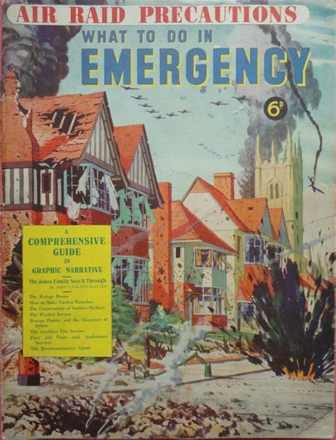 Air Raid Precautions - What To Do In Emergency