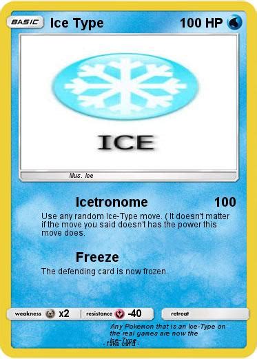 Pokémon Ice Type - Icetronome - My Pokemon Card