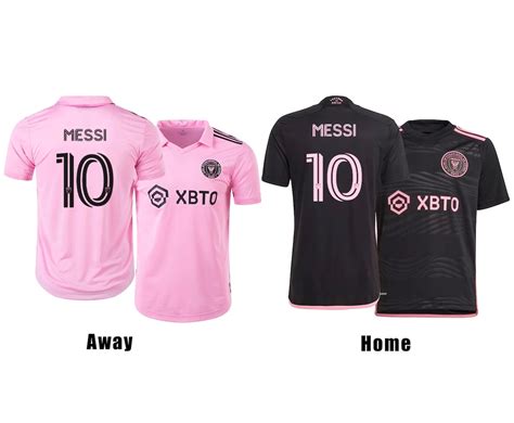 Messi Jersey Set Soccer Kit Pink or Black NEW 23/24 Uniform - Etsy