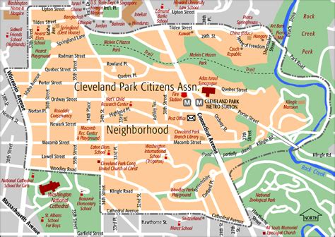 Cleveland Map Tourist Attractions - ToursMaps.com