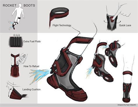 Rocket Boots Concept :: Behance