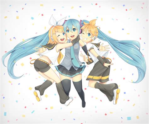 Miku and Friends by Gumwad201 on DeviantArt