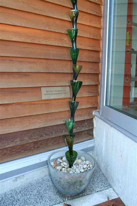 Pin by Lisa Behringer on School Garden | Rain chain diy, Bottle garden ...