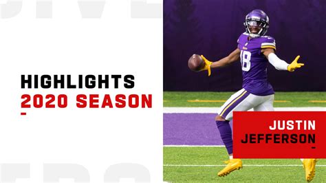 Every Minnesota Vikings wide receiver Justin Jefferson touchdown | 2020 season