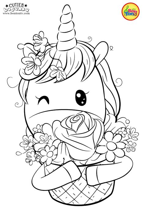 Cuties Coloring Pages for Kids - Free Preschool Printables - Slatkice ...