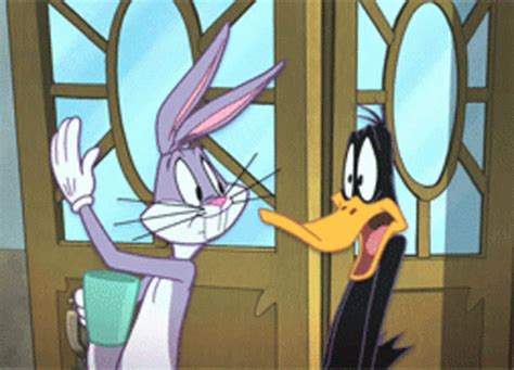 Bugs Bunny Daffy Duck GIF – Bugs Bunny Daffy Duck Slap – Откриване и споделяне на GIF файлове