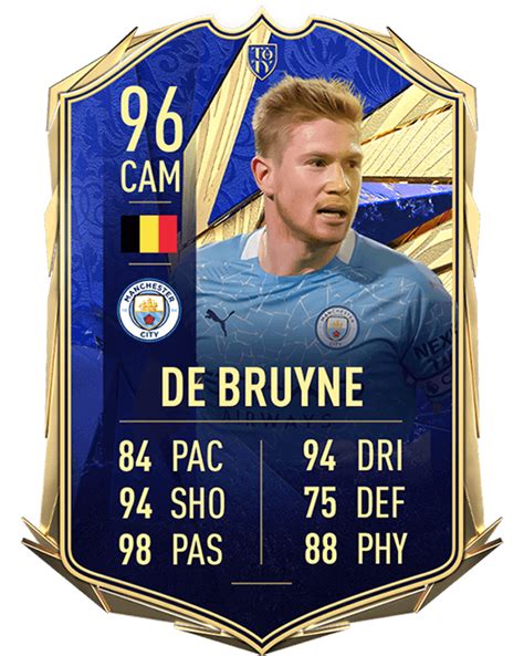 Kevin De Bruyne Toty Fifa 21 / Fifa 21 Toty Kit Released Footy ...