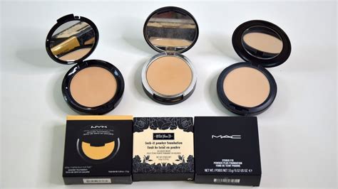 Best powder foundation for combination oily skin - YouTube