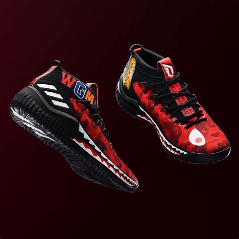 Guaranteed to make an impact, the red camo #Dame4 BAPE arrives exclusively at #747WarehouseSt ...