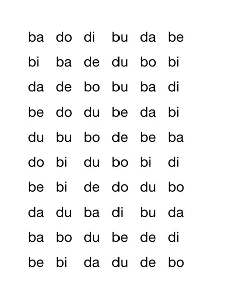 ba do di bu da be bi ba de du bo bi da de bo bu ba di be do du be