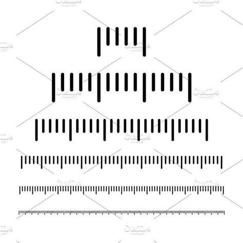 Different millimeter ruler marks | Millimeter ruler, Visual design, Ruler