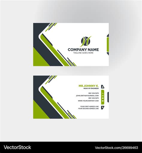 Modern business card templates design Royalty Free Vector