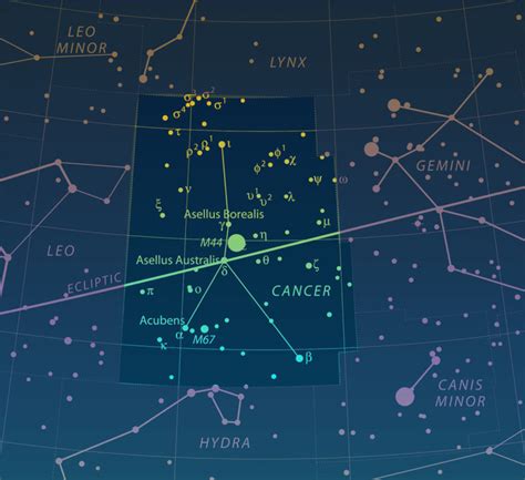 How and When to Find the Cancer Constellation - Little Astronomy