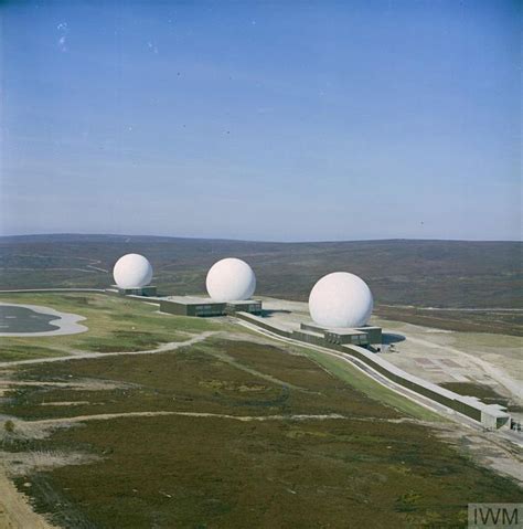 RAF Fylingdales - Golf Ball Radar Station 1964